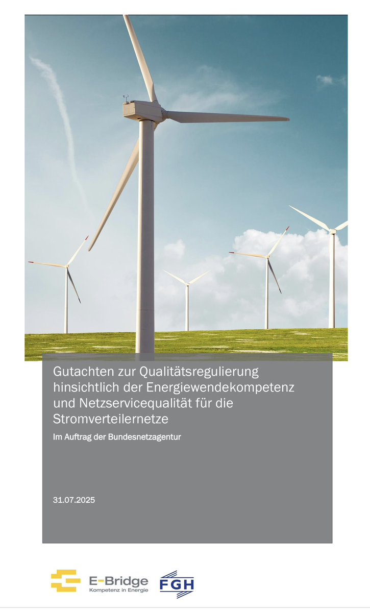 Für alle Freunde der #Digitalisierung der #Energiewende: Die @BNetzA stellt eine Studie für einen #Digitalisierungsindex der #Stromnetzbetreiber vor: Smart Grids, Digitalisierung von Prozessen, Datenmanagement &amp; -analyse und das Kundenmanagement. #NEST 

bundesnetzagentur.de/DE/Beschlusska…