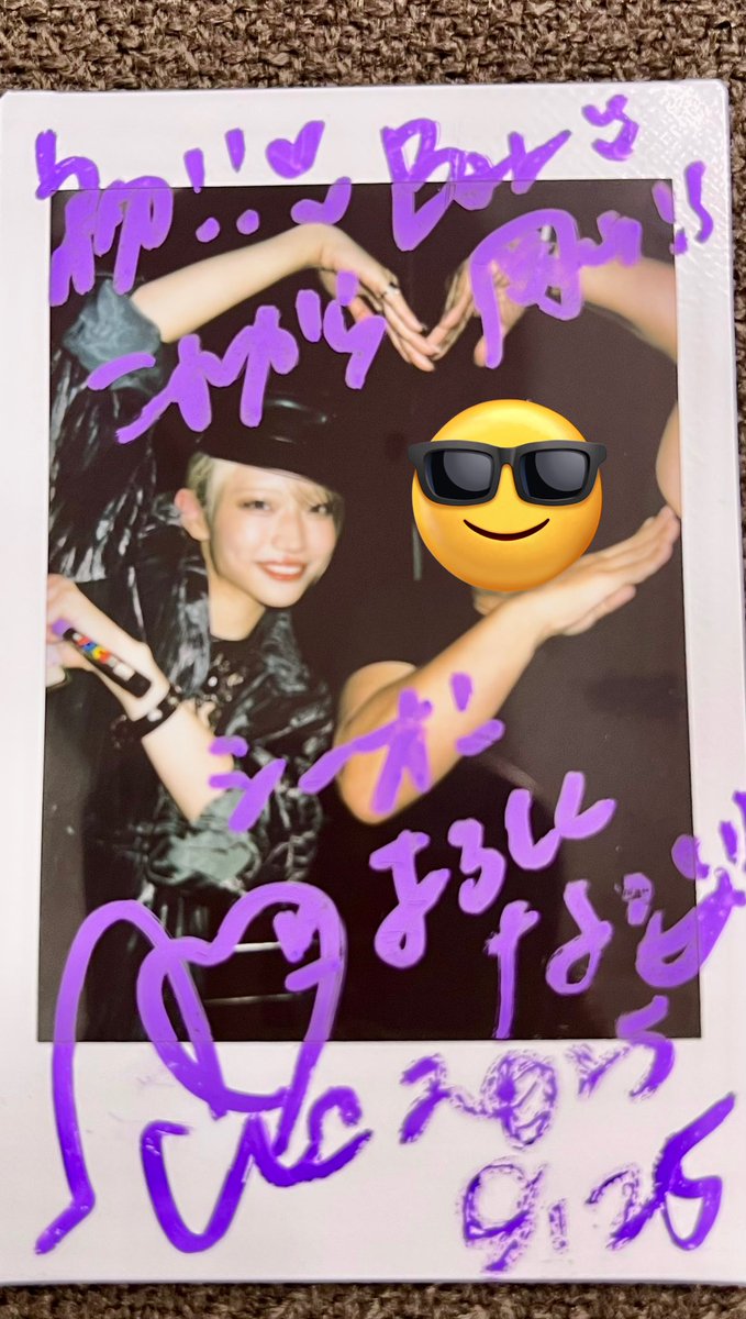 しおんさん
岡山でのライブありがとう💜
 #CiON