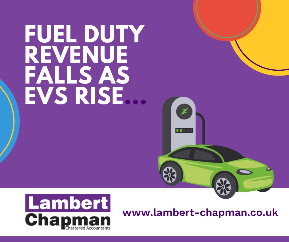 Fuel duty is becoming a shrinking source of Treasury income as more drivers switch to electric and hybrid vehicles. 
🔗 lambert-chapman.co.uk/blog/pw-news/f…
#Accountant #Economy #Tax #FuelDuty