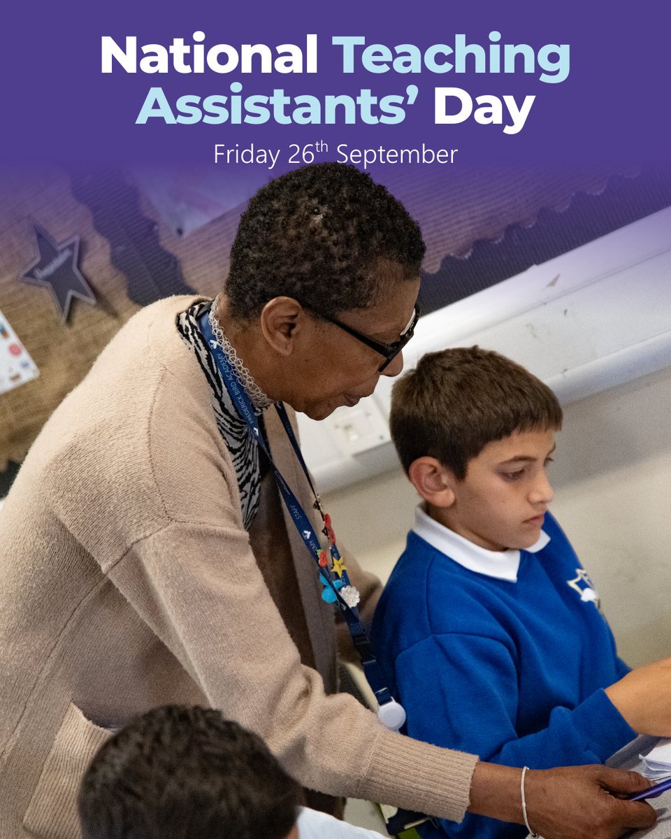 Happy National Teaching Assistants’ Day! 🌟

Thank you to our incredible TAs who make every lesson brighter, every challenge easier, and every pupil feel supported. We couldn’t do it without you.

#NationalTADay #ThankYouTAs #IETBuildingTogether