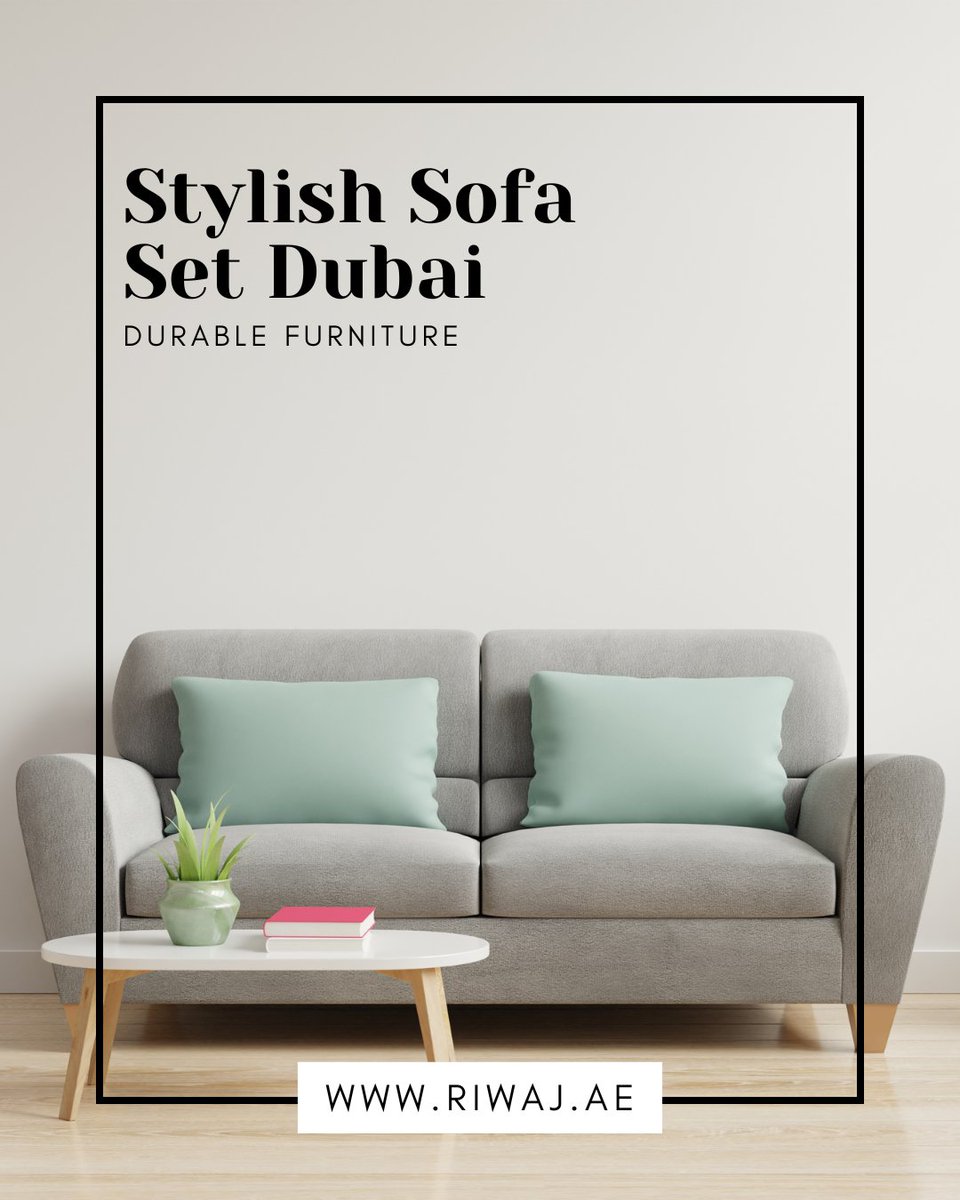 RiwajDubai's tweet image. Upgrade your living room with luxury sofa sets tailored to your space. From modular to velvet &amp;amp; leather — Riwaj has it all.

📞 +971 50 637 9229
🌐 riwaj.ae/sofa-set-dubai
#SofaSetDubai #CustomSofa #LuxurySofa #ModernFurniture #RiwajFurniture