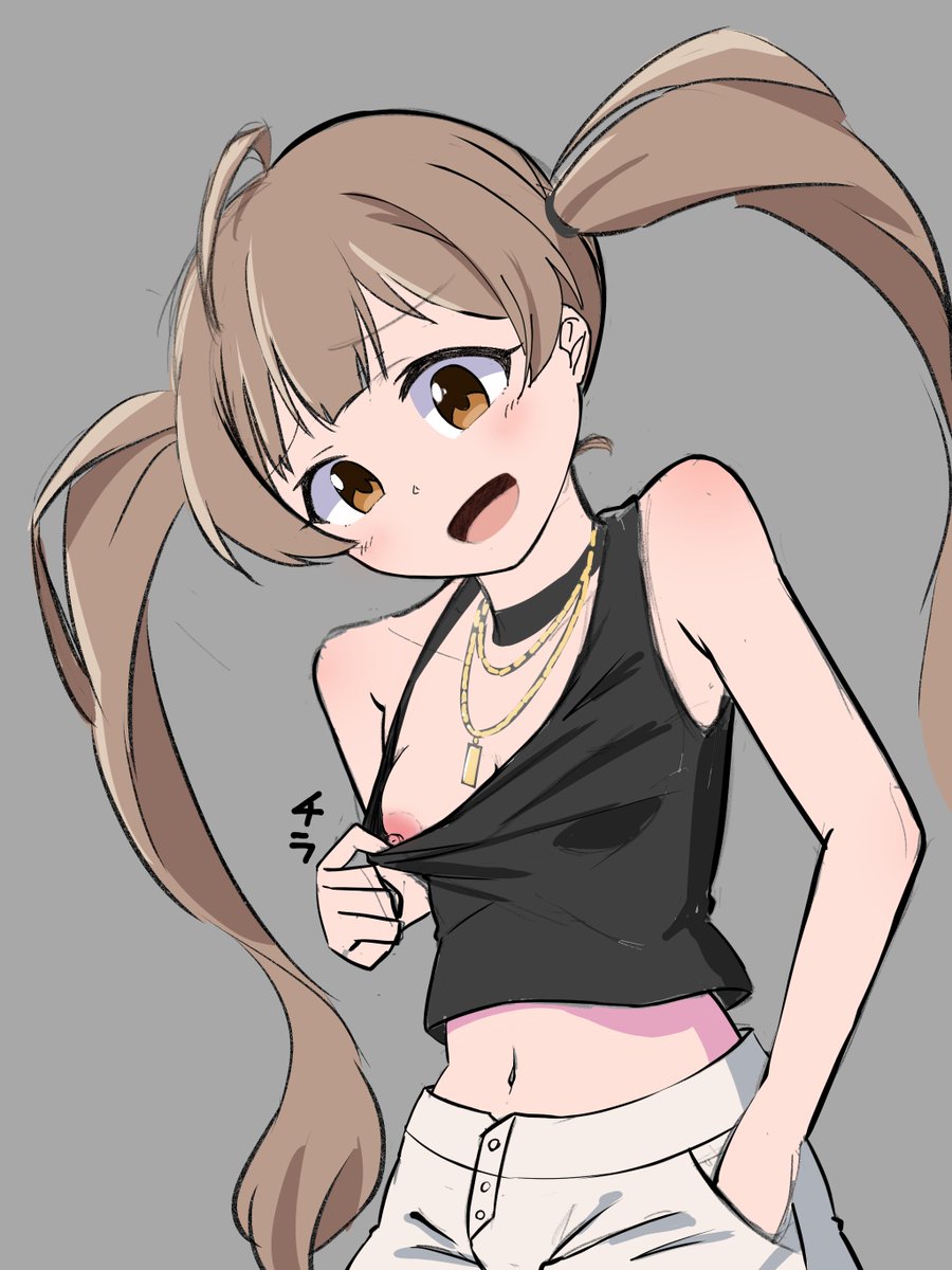 「はぁ?これはもう俺の身体なんだからなにしようがお前には関係ねぇだろ? あ、そうだ。 『プロデューサーさん、いっつもわたしのおっぱい見てましたよね?よかったらセックスしてあげましょうか?』なんてなwwww」 #ミリエロ 