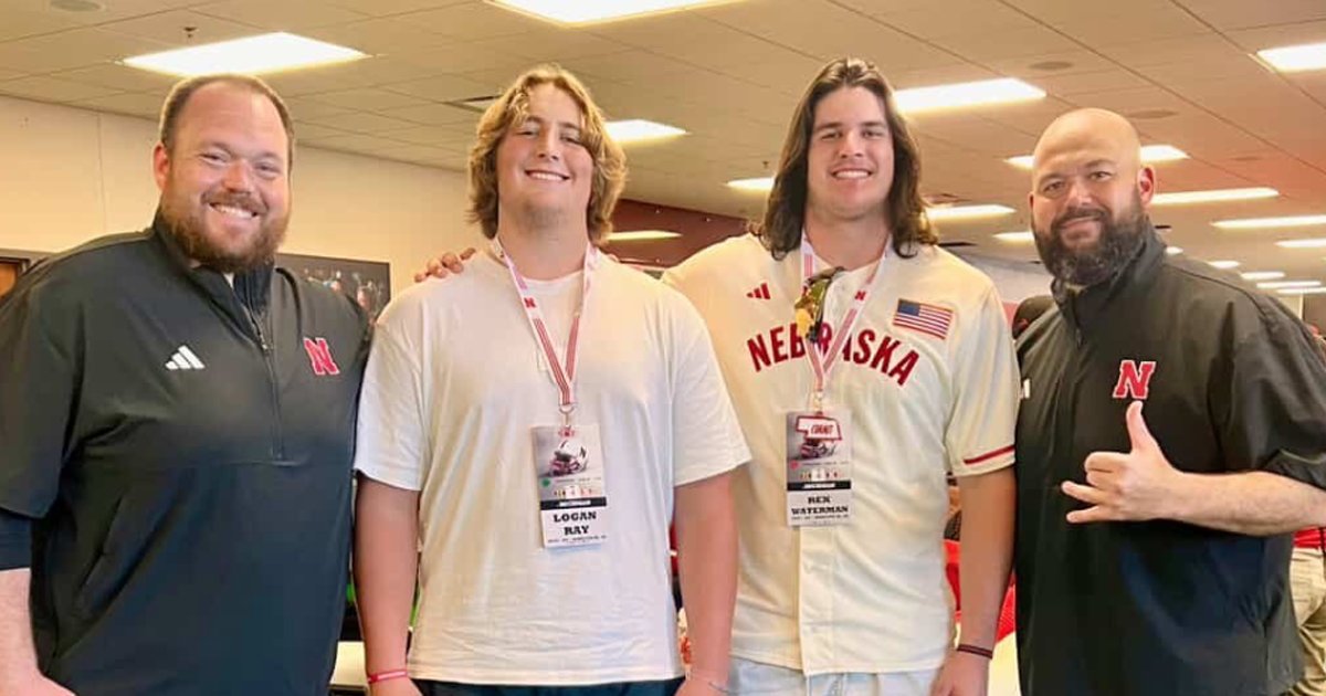 Bryan Munson (@bryanmunson_) on Twitter photo Nebraska hosted PWO target IOL Logan Ray (<a href="/moose_ray73/">Logan Ray</a>) last weekend in Lincoln. His second visit to Nebraska blew Ray away. Ray is hopeful a full offer is still a possibility with the Huskers.
More: on3.com/teams/nebraska… Nebraska hosted PWO target IOL Logan Ray (<a href="/moose_ray73/">Logan Ray</a>) last weekend in Lincoln. His second visit to Nebraska blew Ray away. Ray is hopeful a full offer is still a possibility with the Huskers.
More: on3.com/teams/nebraska…