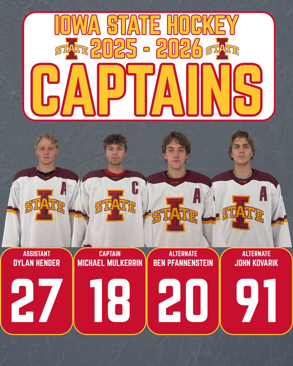 Hockey at Iowa State tweet media