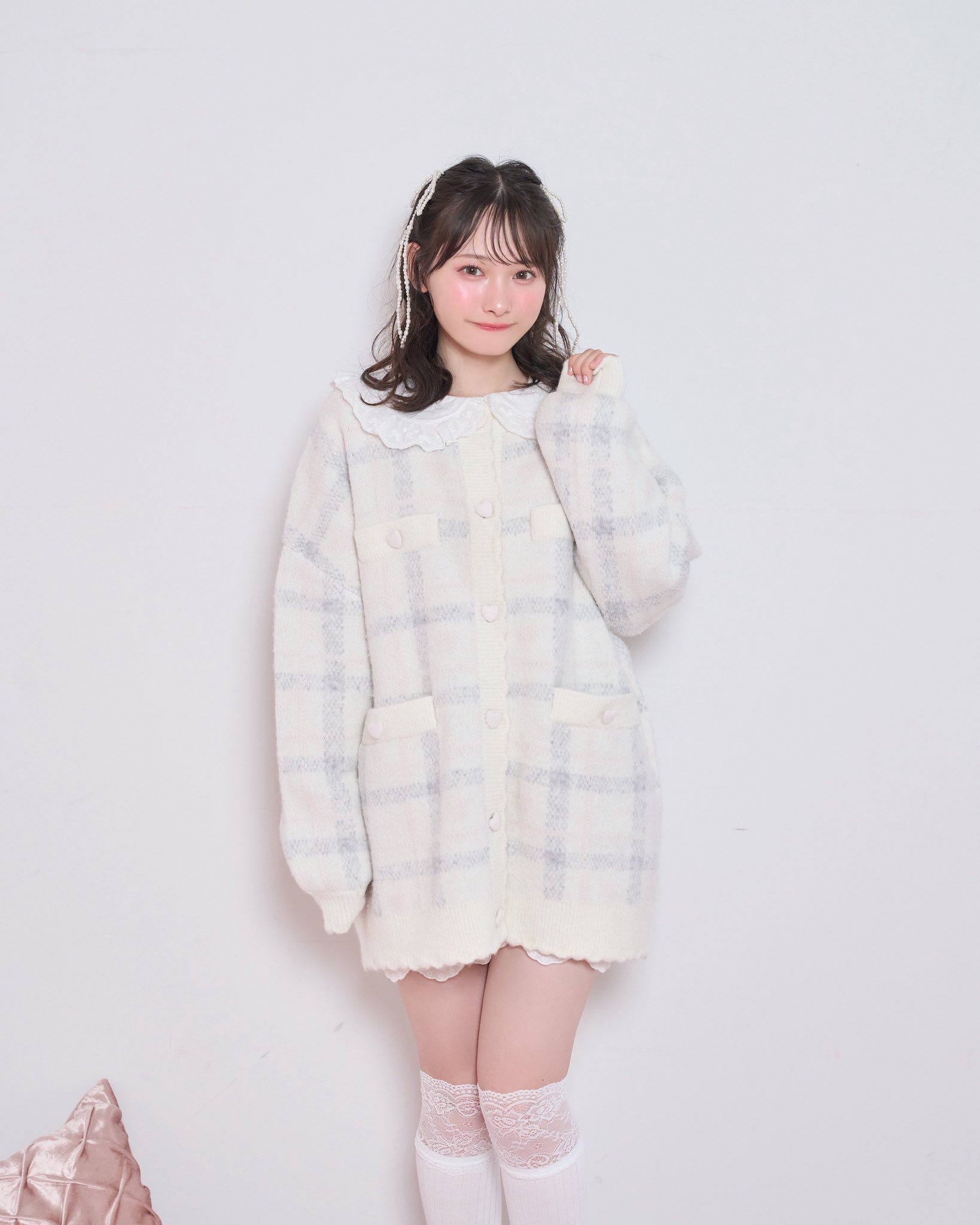 HoneyCinnamon ハニーシナモン ハニシナ チェック ワンピース 新品 配色ヨークチェックワンピース（ワンピース）｜Honey Cinnamon