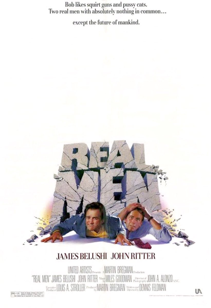 FilmNewsNos's tweet photo. 🎬MOVIE HISTORY: 38 years ago today, September 25, 1987, the movie ‘Real Men’ opened in theaters!

#JimBelushi #JohnRitter #BarbaraBarrie #BillMorey #IsaJank #GailBarle #MarkHerrier #MatthewBrooks #DyanneThorne #MariahDobson #StephenCorvin #CharlesWalker #DennisFeldman https://t.co/Y8g0wMKjYK
