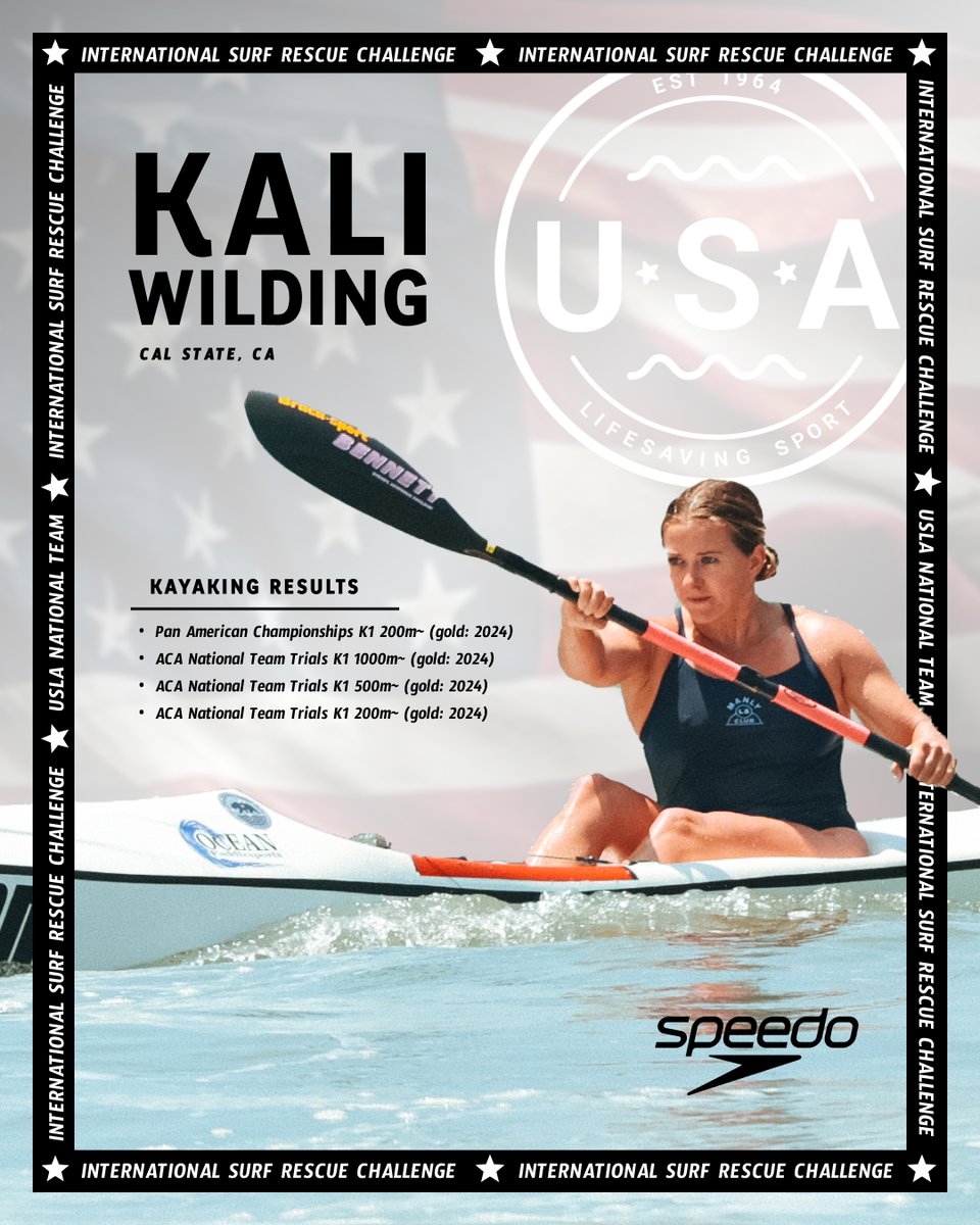Finishing out the women’s lineup with four more athletes representing Team USA 🇺🇸 at ISRC 2025 in New Zealand.

usla.org/TeamUSA

#USLA #TeamUSA #GoFullSpeedo