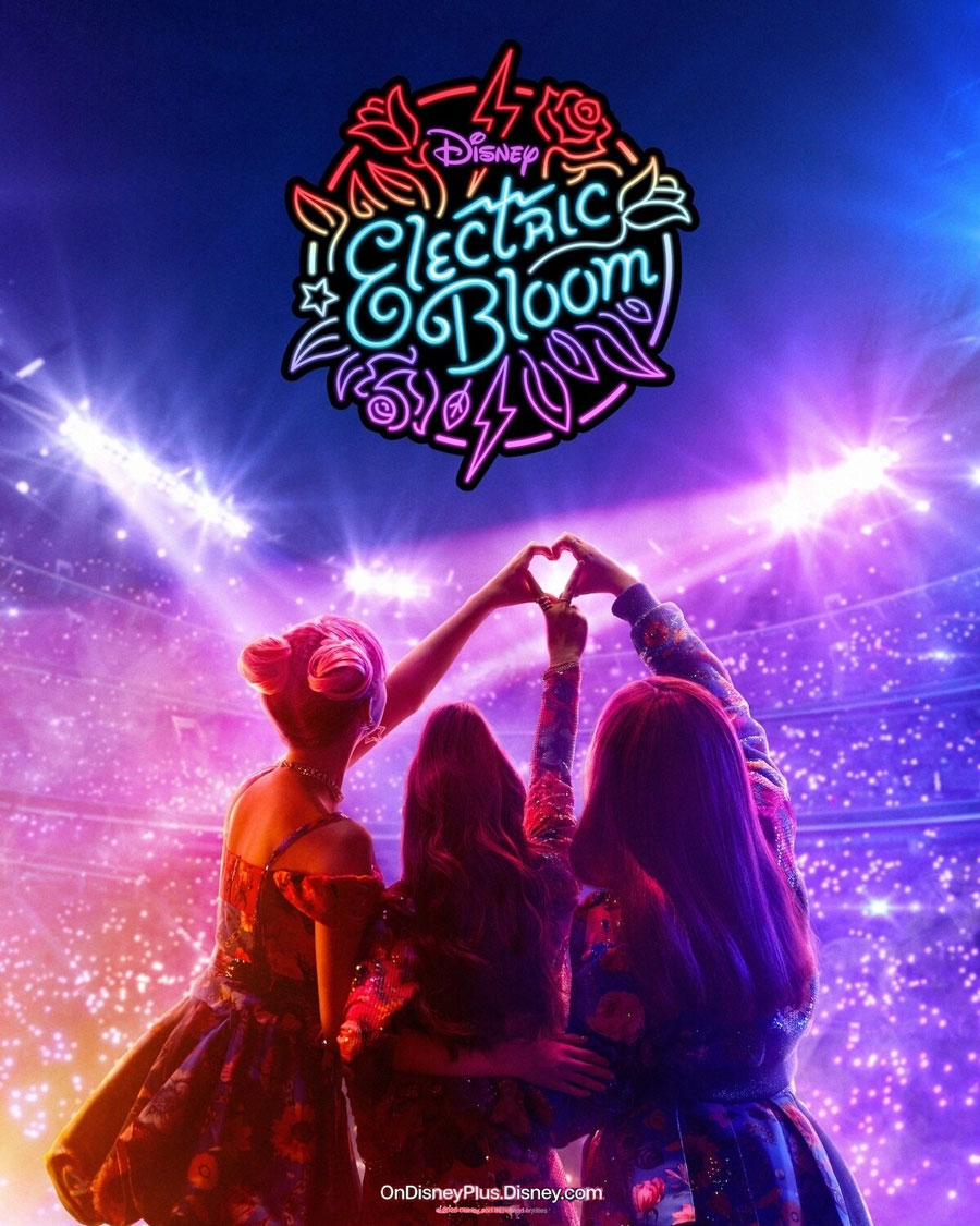 BionicBuzz's tweet image. #ElectricBloom is #Disney’s vibrant new series that follows Posey (#LumiPollack), Jade (#CarmenSanchez), and Tulip (#RubyMarino) as they navigate friendship, creativity, and the spark that comes from embracing who you truly are. Filled with #music, color, and heartfelt…