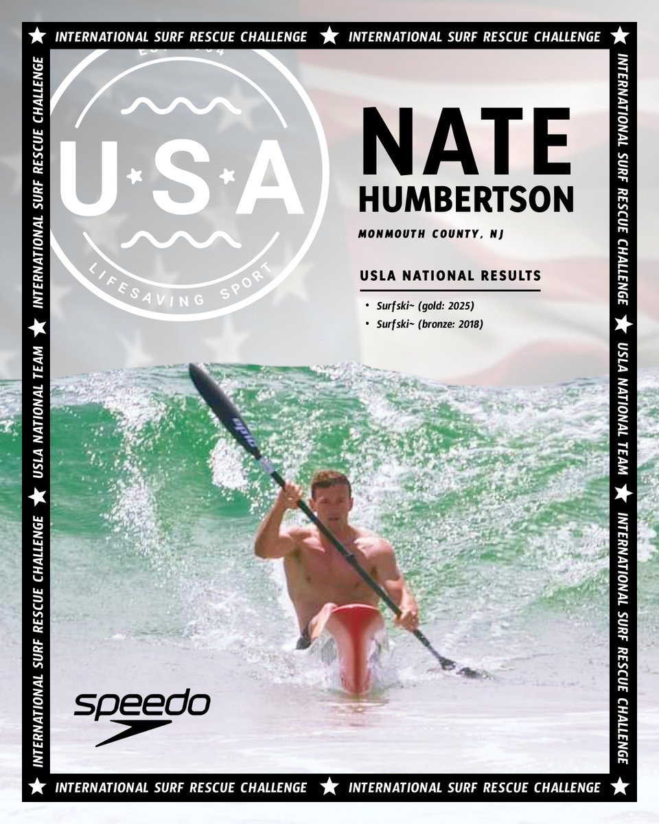🇺🇸 Team USA is heading to New Zealand! This November, these men will represent the United States at the International Surf Rescue Challenge at Mount Maunganui Beach. Here are the first four athletes.

usla.org/TeamUSA

#USLA #TeamUSA #GoFullSpeedo