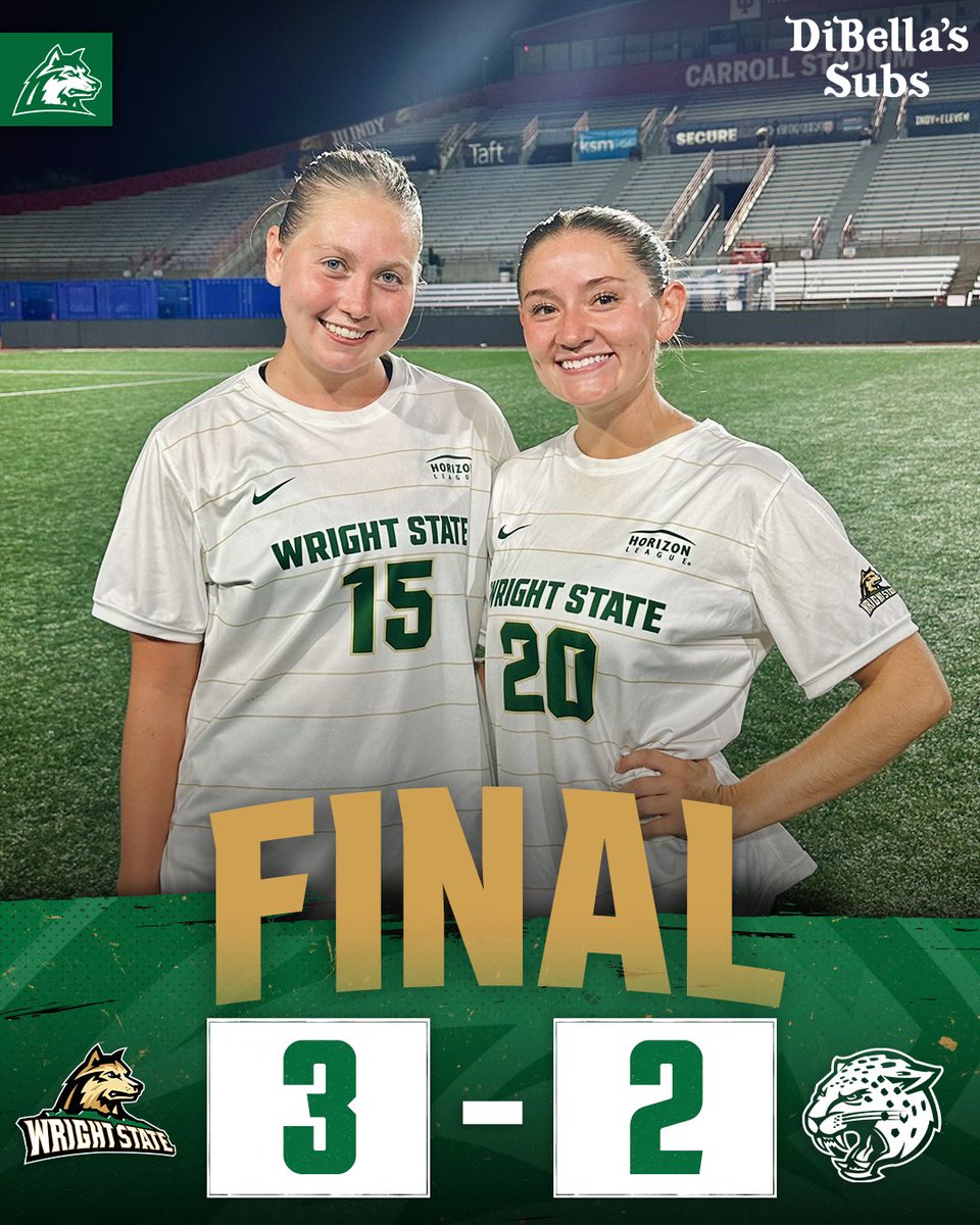 WSU_wSoccer's tweet photo. RAIDERS WIN!🐺

Ashley Vaughn, Makenzie Chinn, and Samara Nunn all score as the Raiders extend their winning streak to 5️⃣ in a row!

#RaiderUP | #RaiderFamily https://t.co/llGnvJPLeS