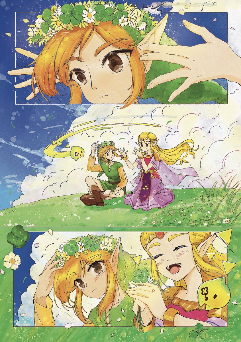 yoco45rkgk's tweet image. 再揭
知恵のかりもの1周年おめ〜！💫
#TLoZ #ゼルダの伝説 #EoW #zelink #知恵のかりもの #リンゼル
