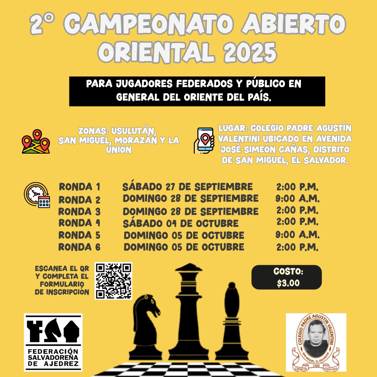 Federación Salvadoreña de Ajedrez tweet media