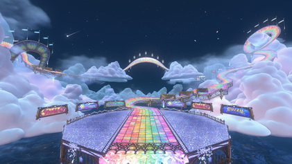 mariotwtconfess's tweet photo. "Enough time has passed. Wii U Rainbow Road is more fun to race on than World Rainbow Road" https://t.co/hUBVjdK8V8