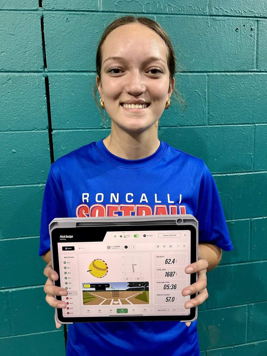 EmmaLaffoon's tweet photo. Hit a new PR of 62 mph tonight! @rothrock03 @ExtraInningSB @TopPreps @LineDsoftball @LegacyLegendsS1 @SBRRetweets @SoftballRecruit @gatorjack72 @PrepSoftball @TOP_D1RECRUITS @ShowtimeSports1 @UncommittedUTR @D1ProScouts @MaxPreps @SportPrepX @CoastRecruits @CoastRecruitsSB https://t.co/E9Ka4lC0TH