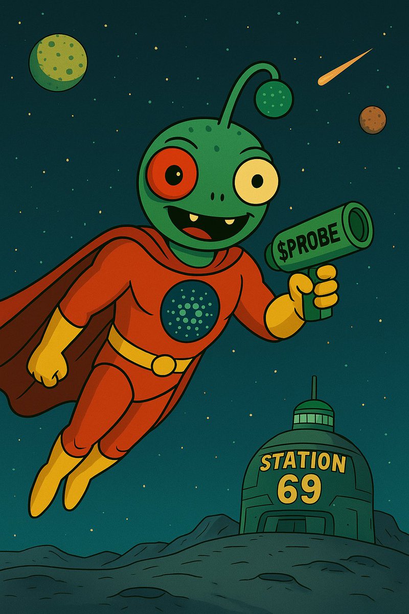 ProbeRugScanner's tweet image. They call him a vigilante.
We call him… $PROBE Superhero. 
Keeping rugs in FEAR since 2025.

$PROBE IT 👽🧪