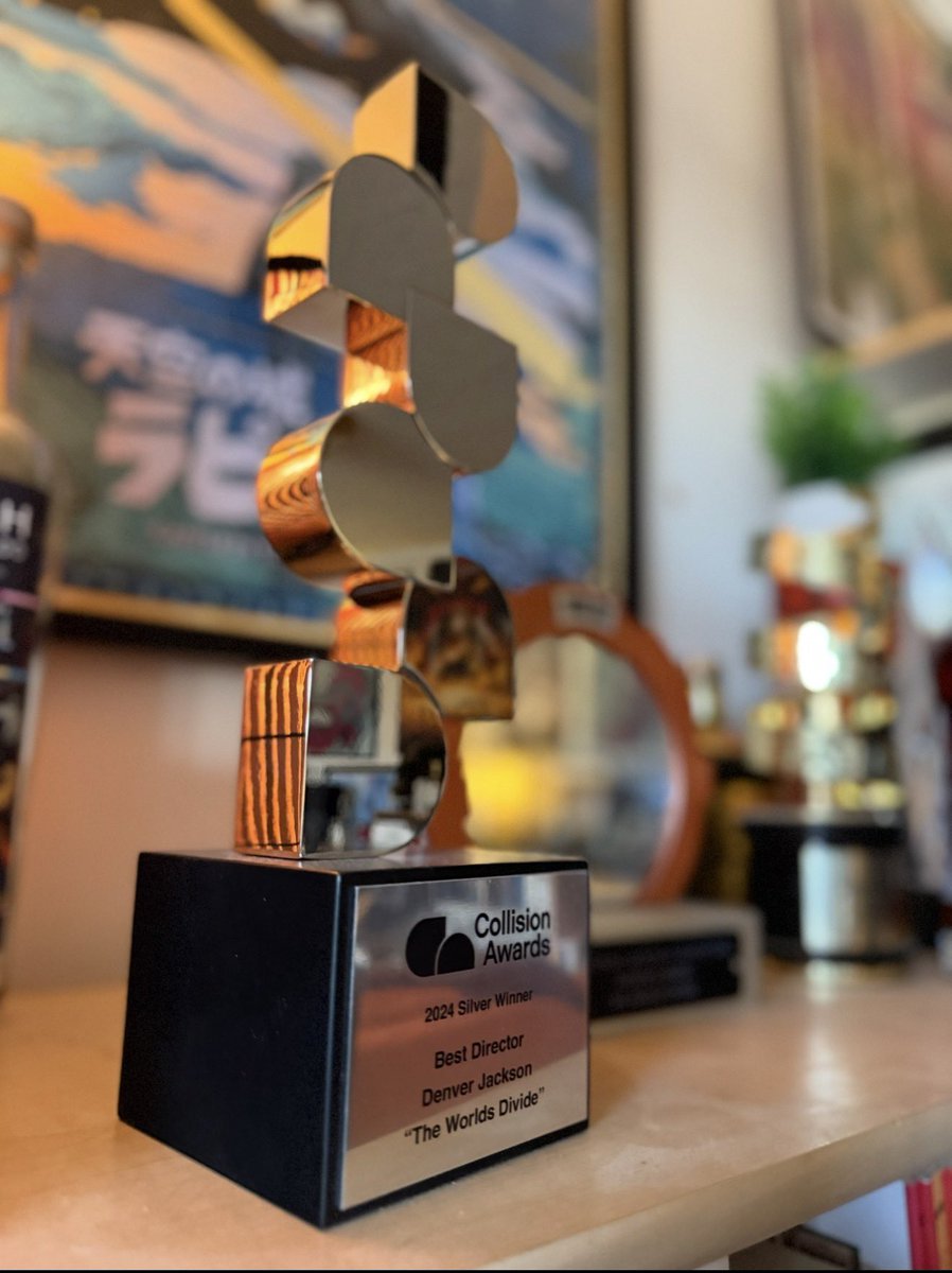 An award I won for best director on a feature film! Shiney! Movie in the link below!