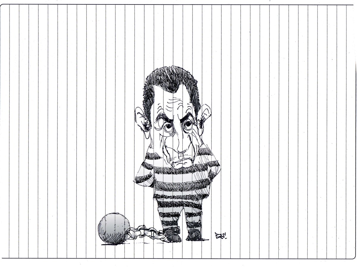 BecsHumor's tweet image. "$20 billion loan to Argentina"
"Sarkozy sentenced"