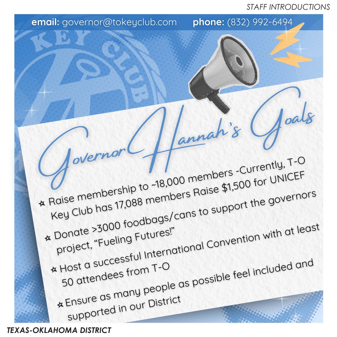 Meet your T-O District Governor, Hannah Nguyen! ✨