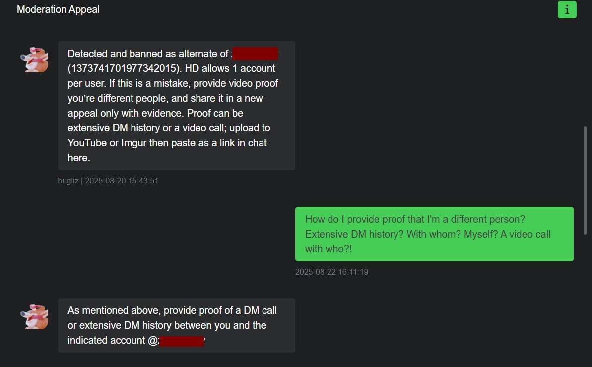 E_GamesRBLX's tweet image. @HiddenDevs
Guys, seriously, what is this? Forcing me out to yell into the air like this. I was banned for no reason and was given impossible instructions by the appeals team! It's been A MONTH!
RSVP!
#roblox #robloxdevelopers #robloxdev #HiddenDevelopers