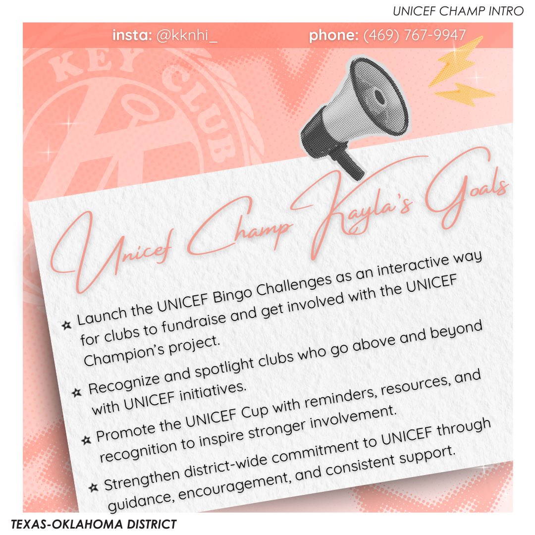 Meet your UNICEF Champion, Kayla Do!✨