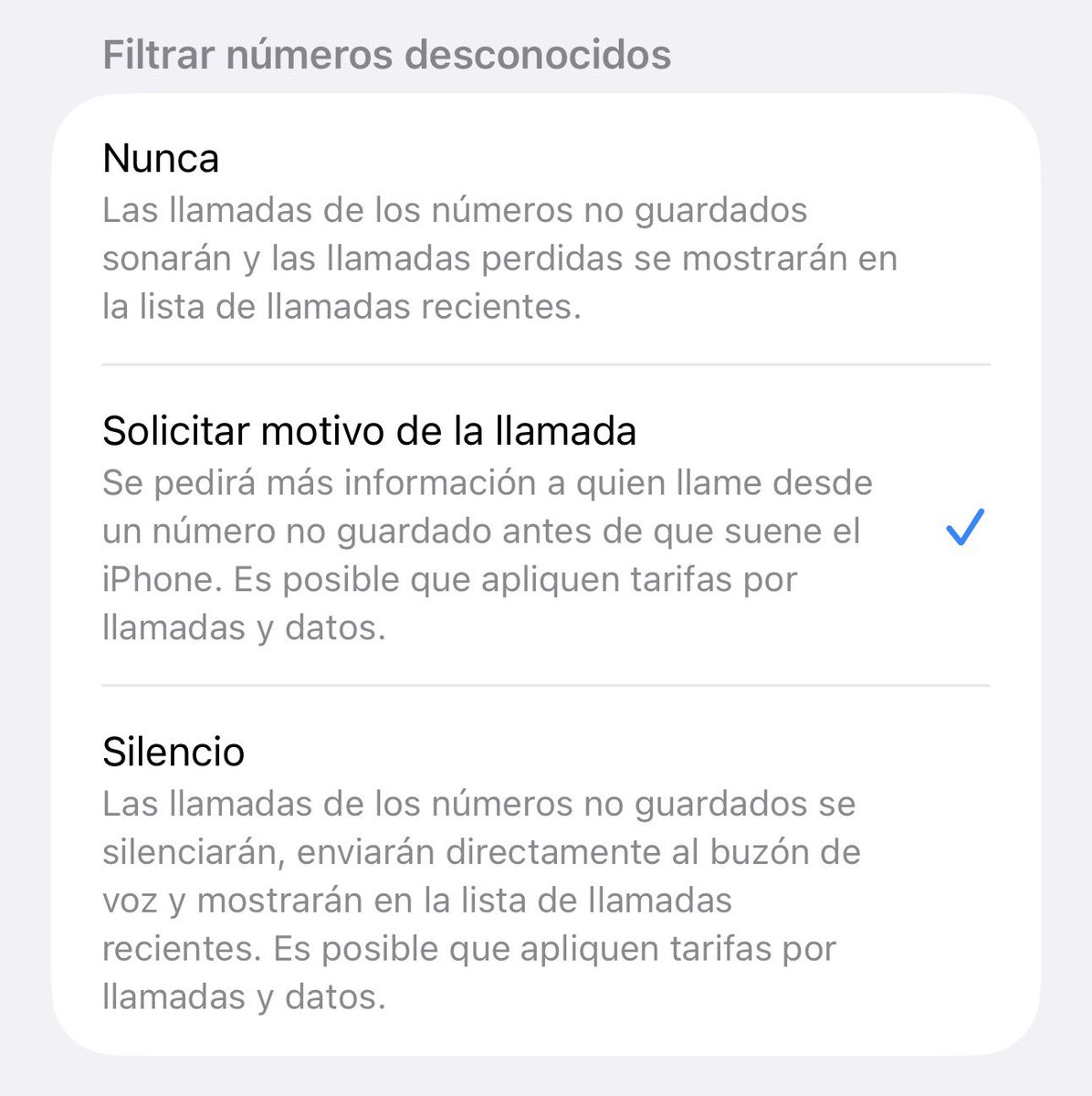 _oscarorea's tweet photo. @tamalesmami Con la nueva actualización, Regiii. Busca la configuración de tu app Teléfono y activas ésta: https://t.co/uyAG7QAAW2