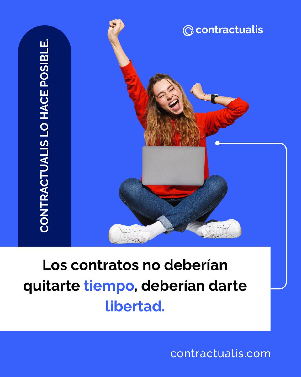 contractualis's tweet image. ✨ Los contratos no deberían quitarte tiempo…
🚀 Deberían darte libertad.
📲 Firma y gestiona todo con Contractualis.

#FirmaDigital #Productividad #Contractualis