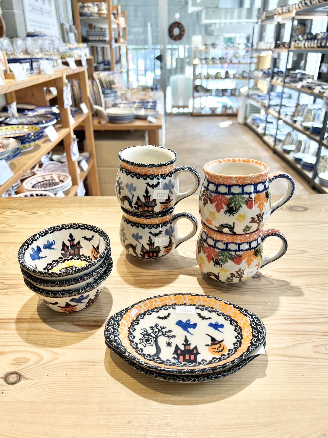 ポーリッシュポタリー　ブルーフラワー　ボウル23cm ポーリッシュポタリー ブルーフラワー ボウル23cm ポーリッシュ