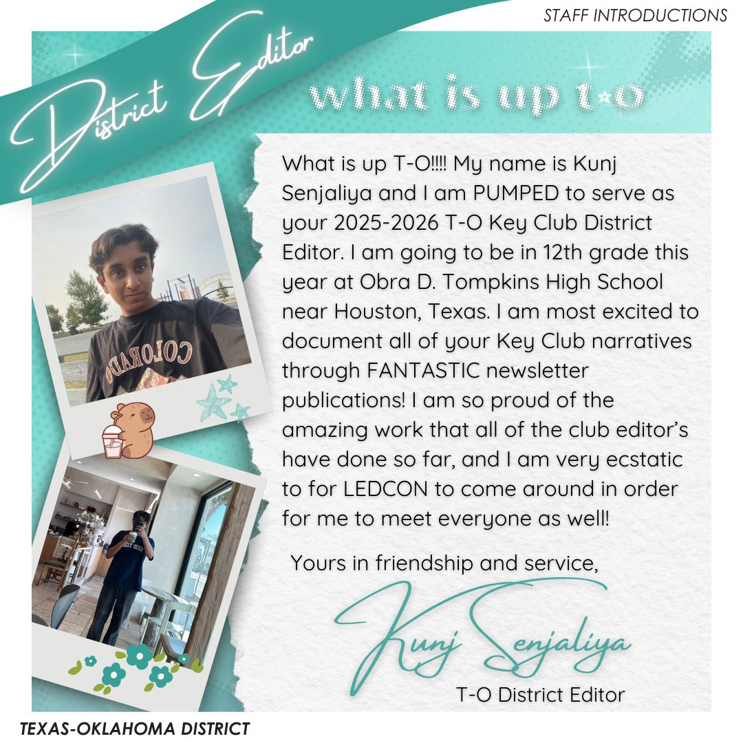 T-O District Key Club tweet media