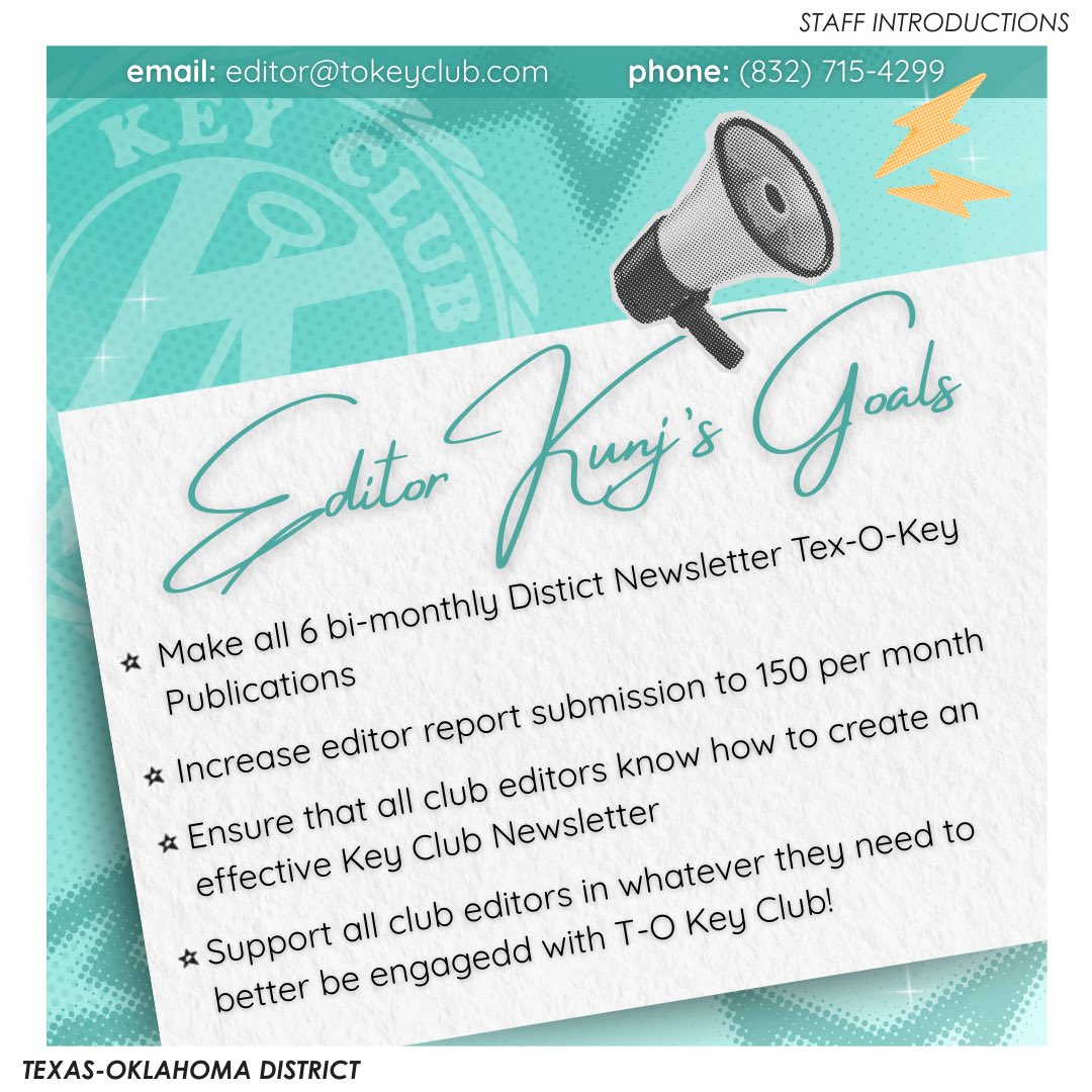 Meet your T-O District Editor, Kunj Senjaliya! ✨