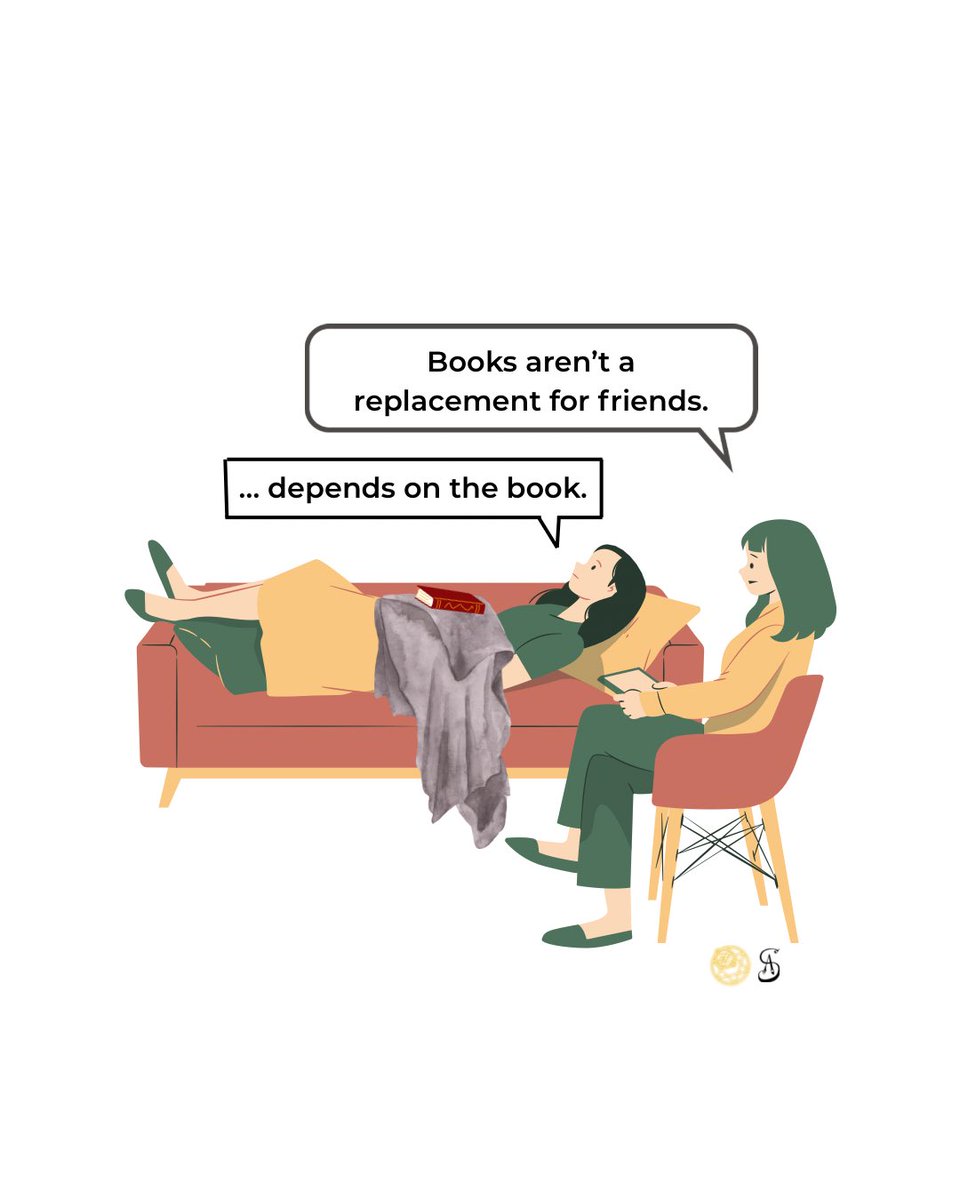 foxglove1028's tweet image. Therapist: Books s a replacement for friends.
Me: … depends on the book.
Tag the book that replaced your friends 👀📚
#DarkHumor #BookishHumor #BookTok #ReaderLife