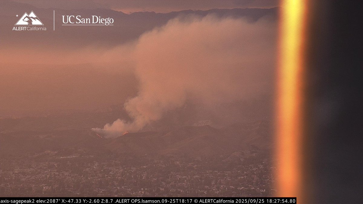 InfernoWatch24's tweet image. NEW START #LostFire (Ventura Co., CA) [Simi Valley]