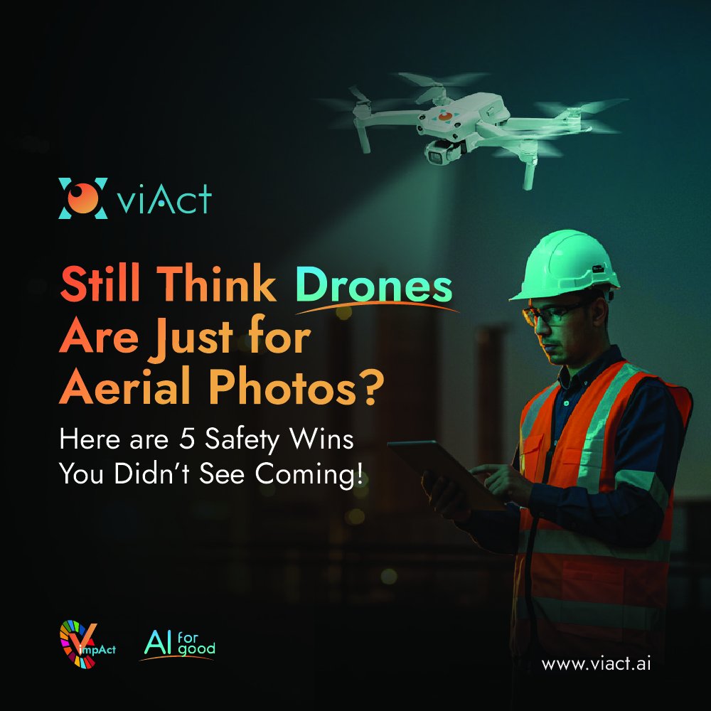 AiViact's tweet image. “I thought it was just for photos—until it saved me from a toxic zone.” 🏗️⚠️

With viAct, drones are more than cameras—they’re safety lifelines. 🦺⚡

👉 Learn more: viact.ai/?utm_source=So…

#DroneAI #DroneTechnology #viAct