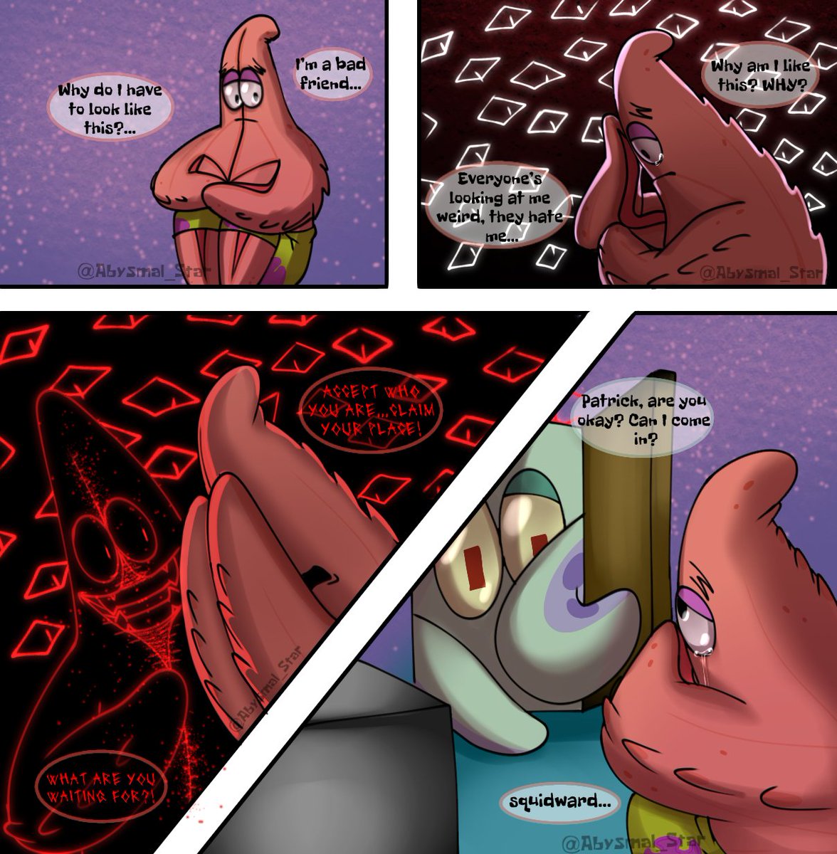 Abysmal_Star's tweet image. Oceanic Truth
Part:2
#SpongeBob #Art
