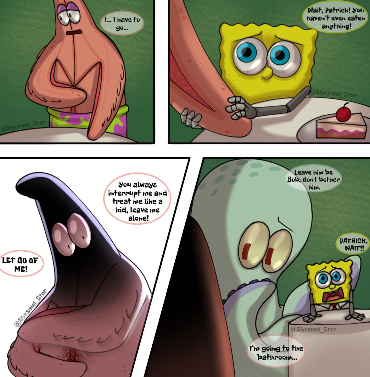 Abysmal_Star's tweet image. Oceanic Truth
Part:2
#SpongeBob #Art