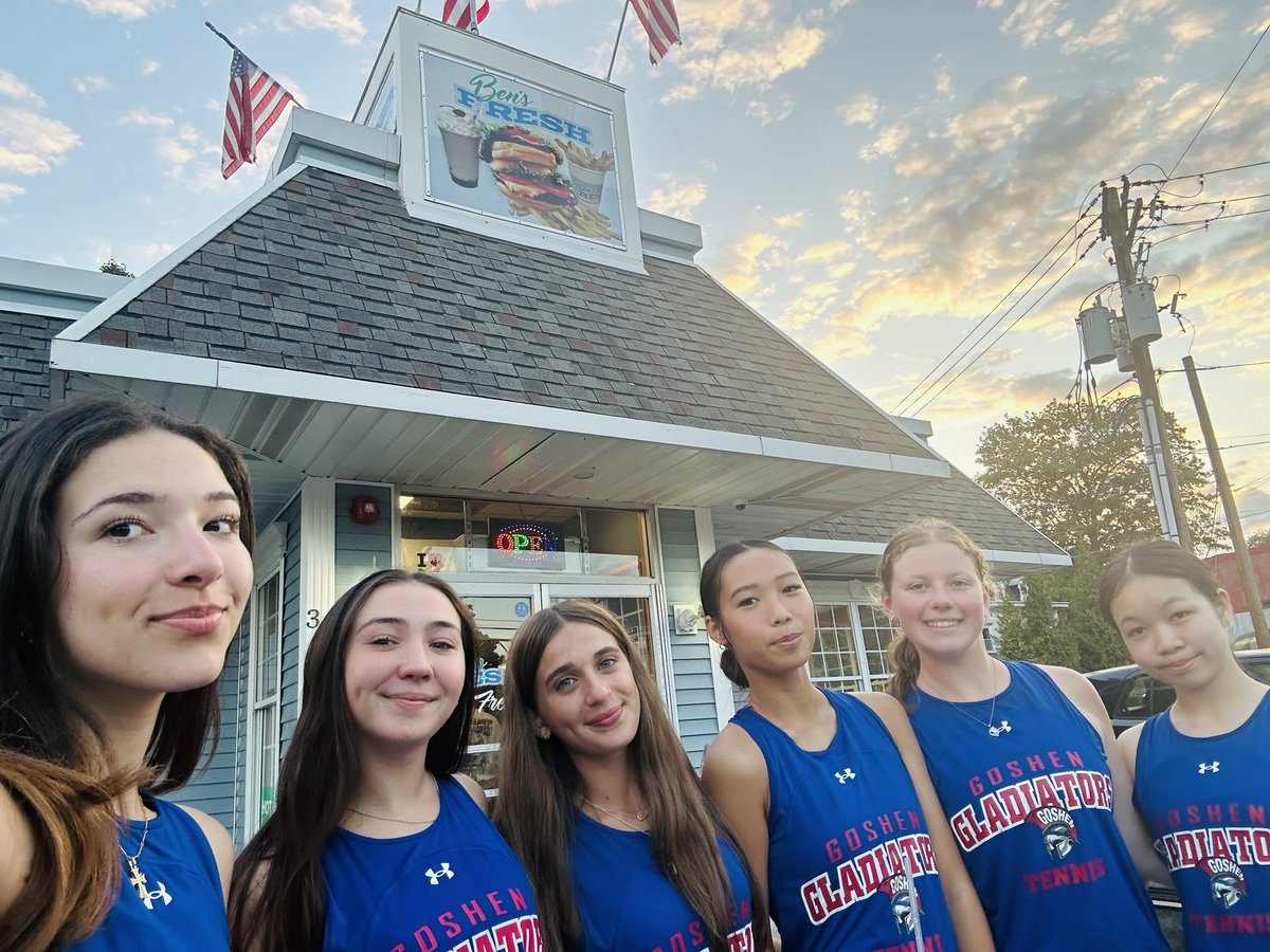 girls  having some fun after 5-2 victory   Vs. portJervis.