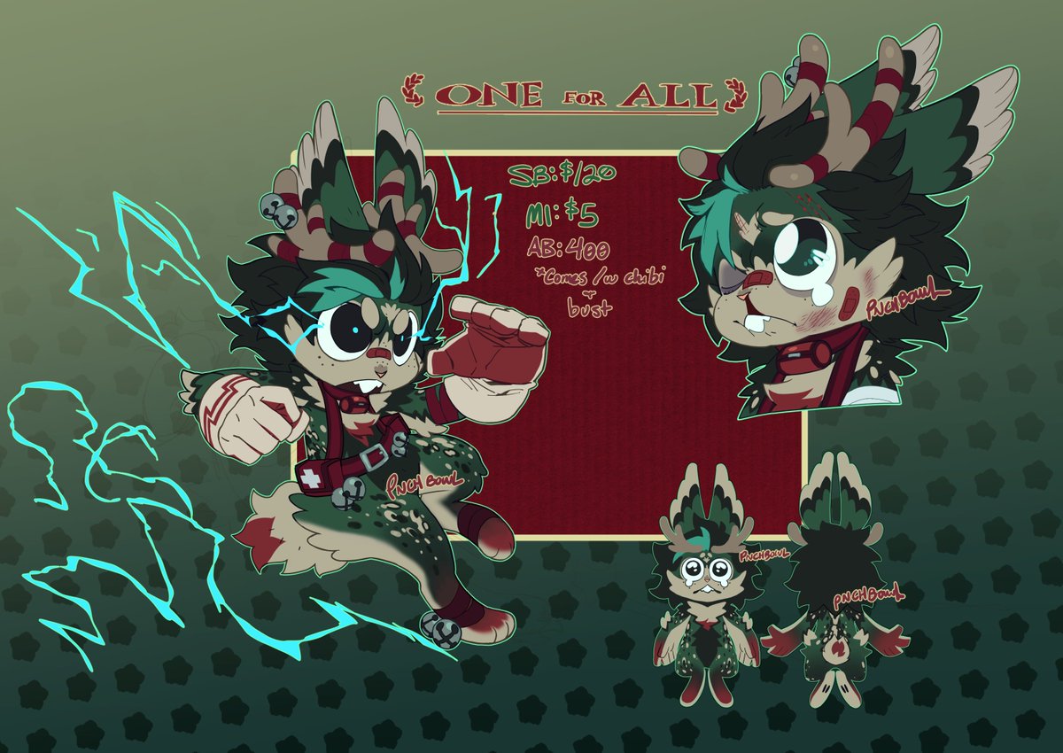 pnchbowl's tweet photo. 🐰ONE FOR ALL OFA🐰

👊 ends 48 hrs after final offer
👊payment plans available
👊AB comes with chibi and bust 
👊beware of scammers. offer in replies https://t.co/GJQZSrlgN8