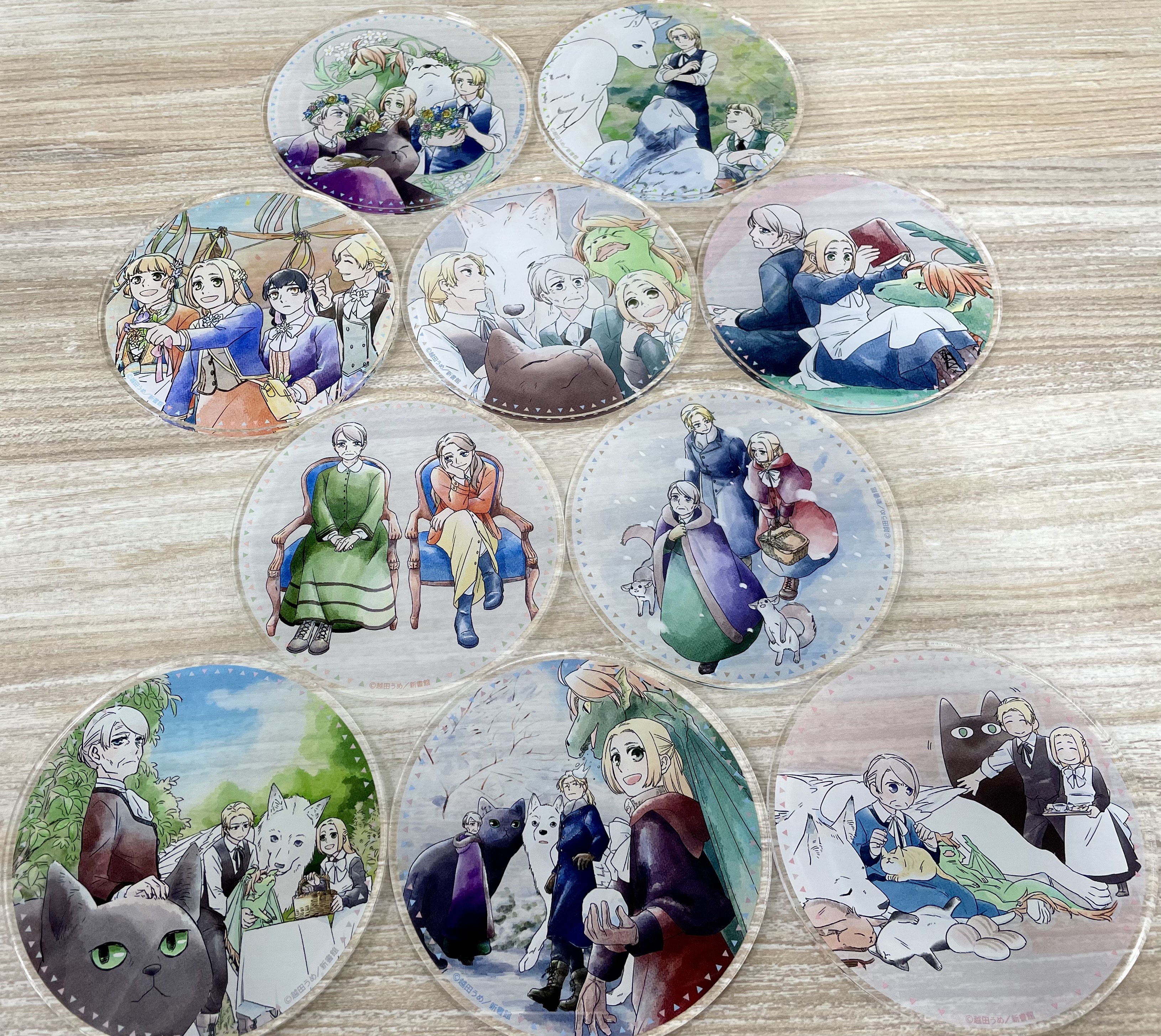 僕の心のヤバいやつ アニメイトカフェ グラッテ アクリルコースター 僕