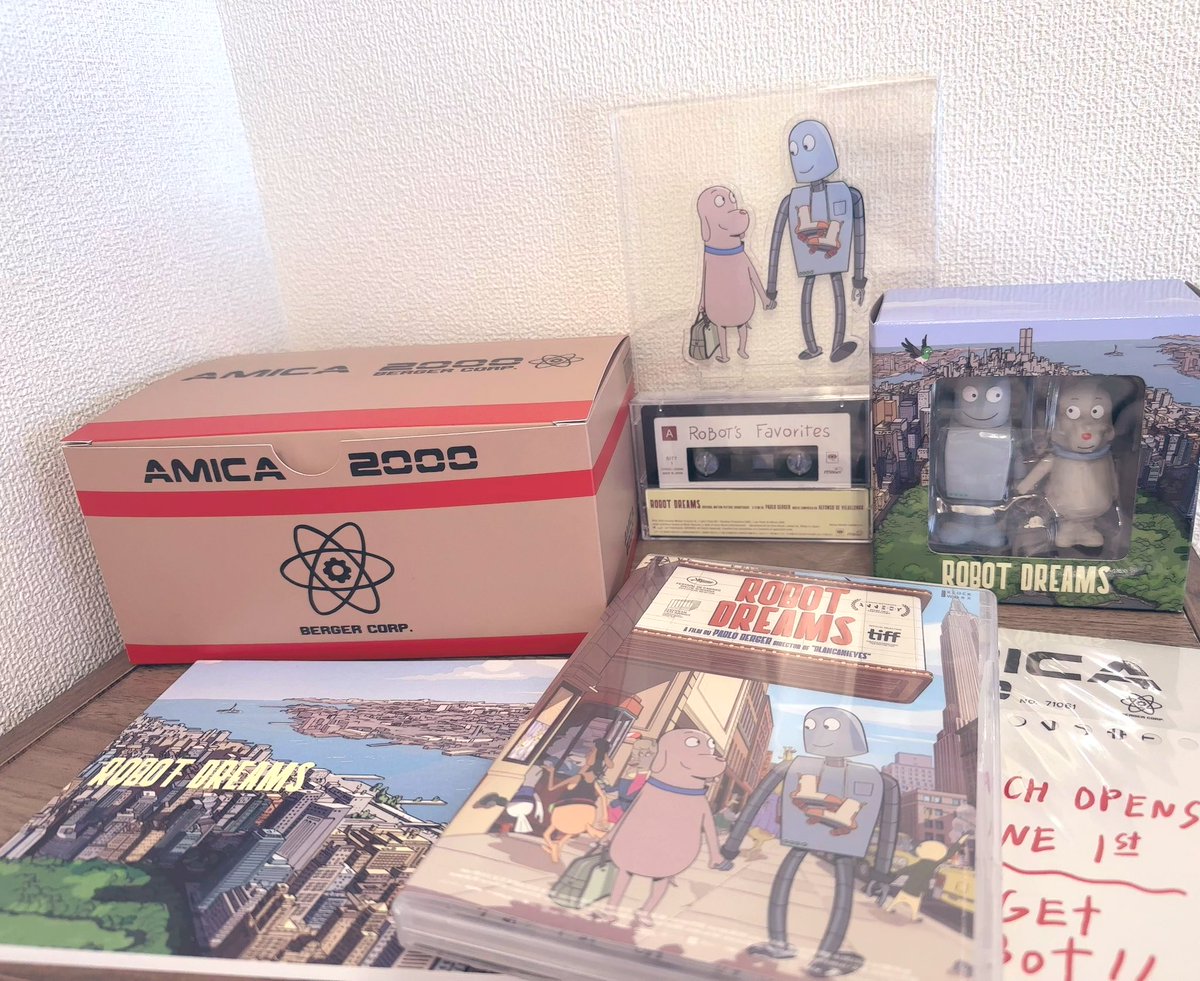 ロボット・ドリームズ 』Blu-ray豪華版スペシャルボックスが届きました