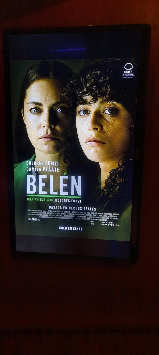 El finde fui a ver #Belén excelente película de <a href="/FonziDolores/">Loles</a>  conmovedora, con buenísimas actuaciones. Más que necesaria en esta época. Aprovechen a verla en el cine🇦🇷
