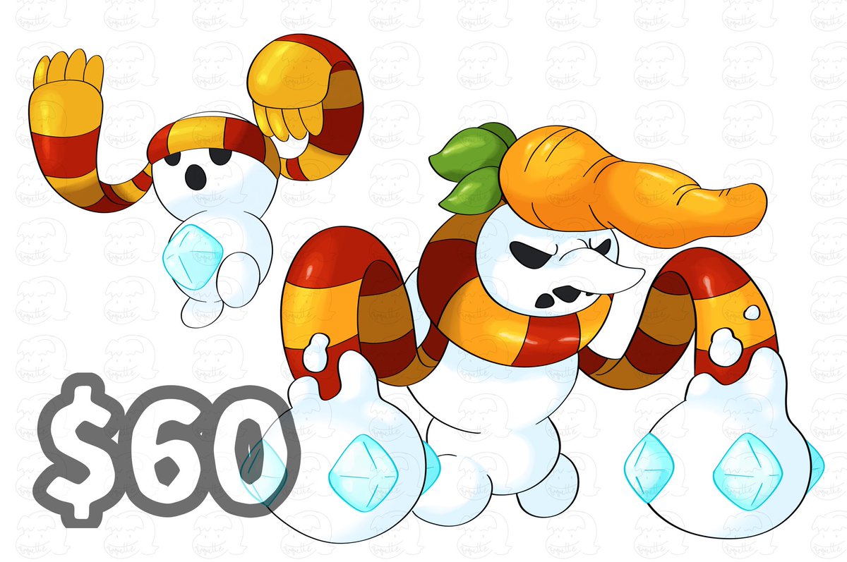 ice/fighting snowmen #fakemon

dm if interested !
#pokemon #PokemonLegendsZA