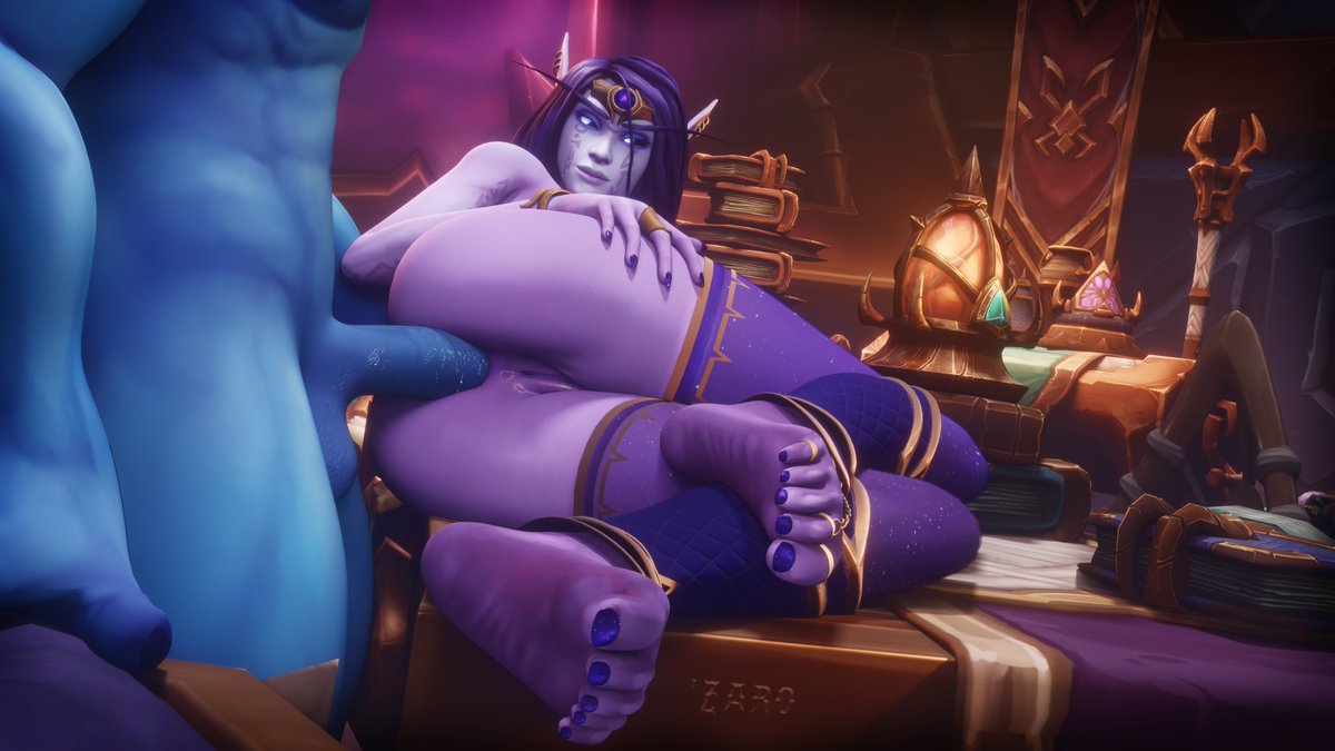 "Harbinger's Invitation"

Not sure if I posted this one here yet? 
Here it is anyway! 

#worldofwarcraft #xalatath