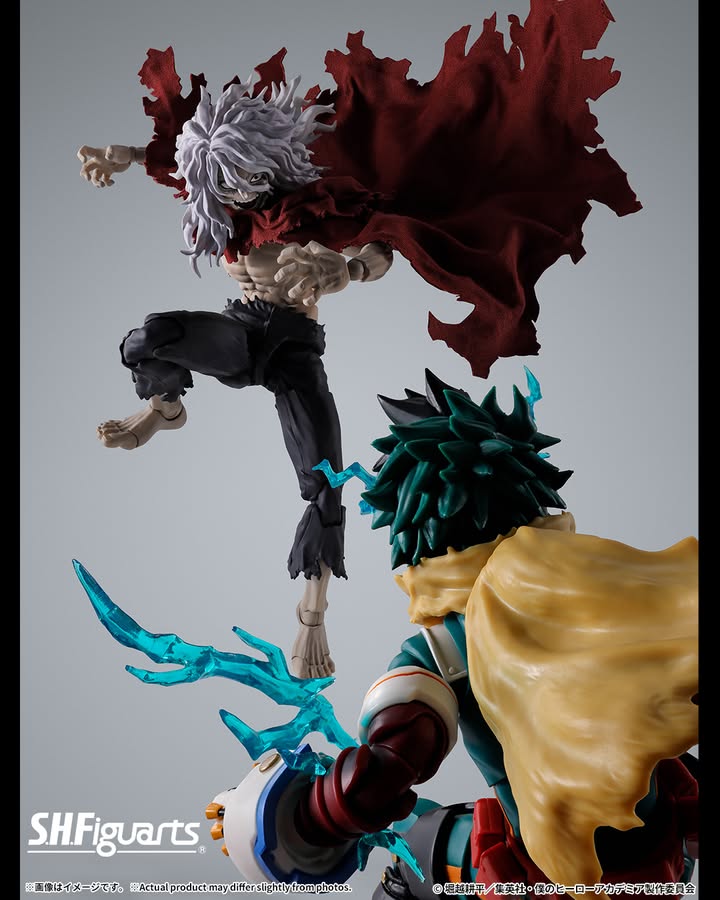 ArticulatedPlst's tweet image. S.H.Figuarts My Hero Academia Tomura/To be hero 'X'/Naruto Uzumaki (re-release) all available to pre-order
🗓️Wed 1 Oct
⌚3AM ET Approx.
➡️NNG go.FLYGUYtoys.com/NNGfiguarts
➡️HLJ  go.FLYGUYtoys.com/hljshf
➡️JP  amzn.to/4jxyplm

📲🎗️Reminders on our Discord
#myhero #ad #shfiguarts