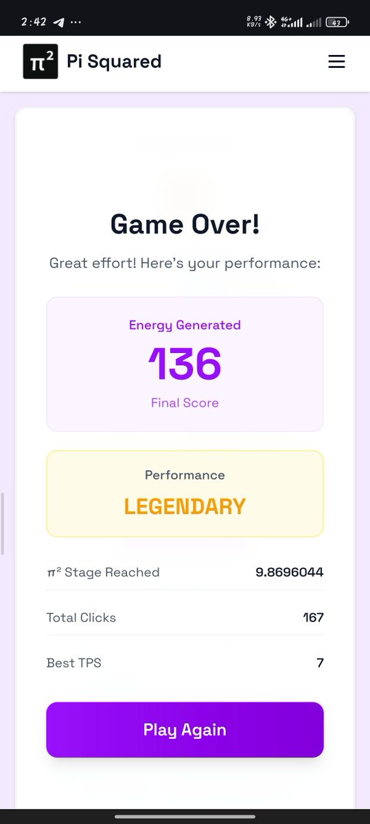 7wealthh's tweet image. Skill issue, 😞 
#PI²