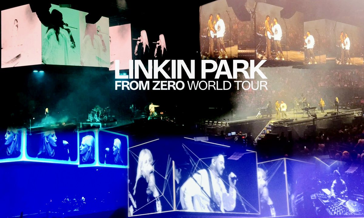 I made this little photo collage with some of my  Vancouver Linkin Park pictures.
Sad it's over please come back next album please 🙏🏻😭