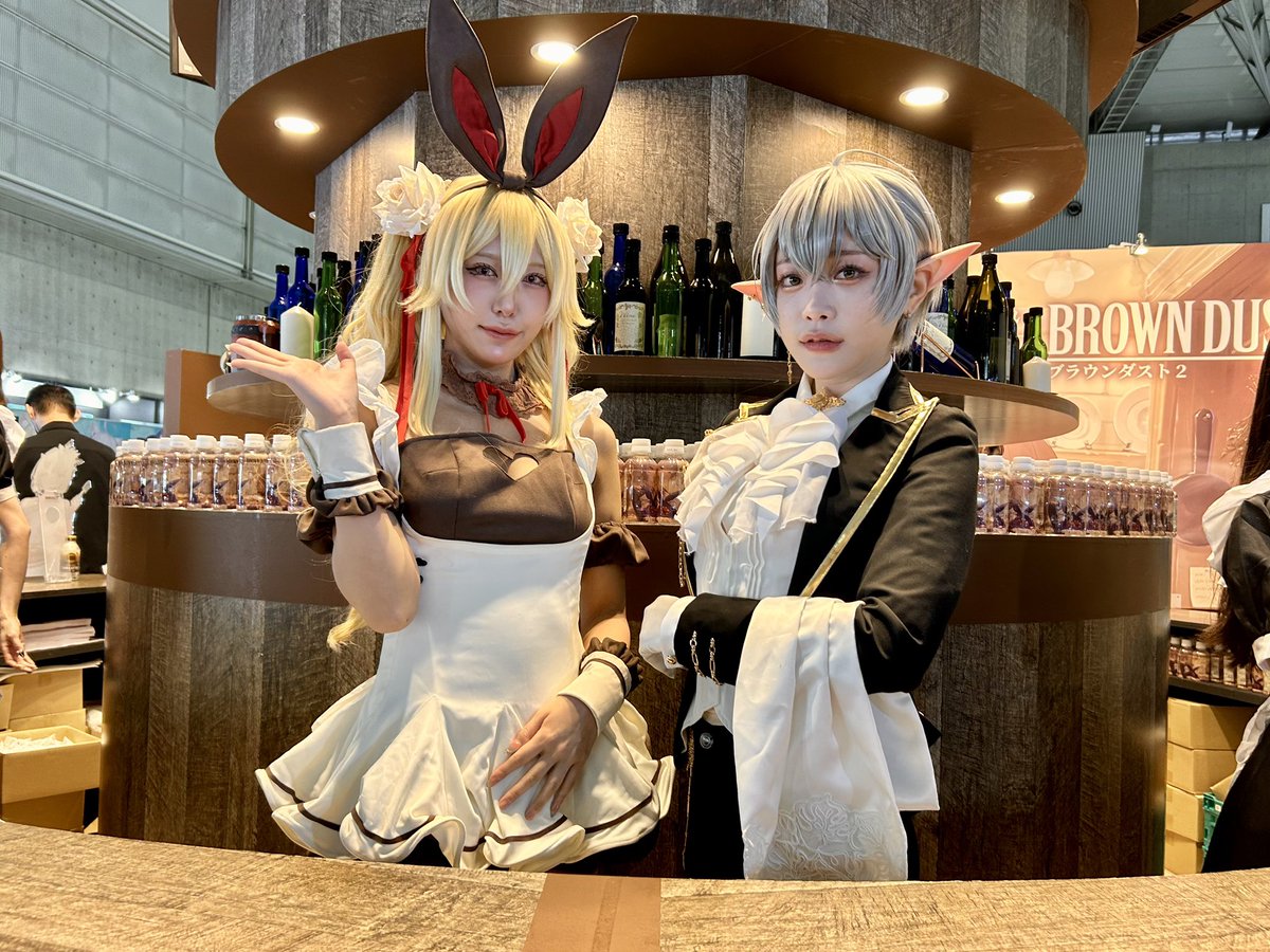 『ブラウンダスト2』ブースではリアルダイナー体験が可能
 #TGS2025