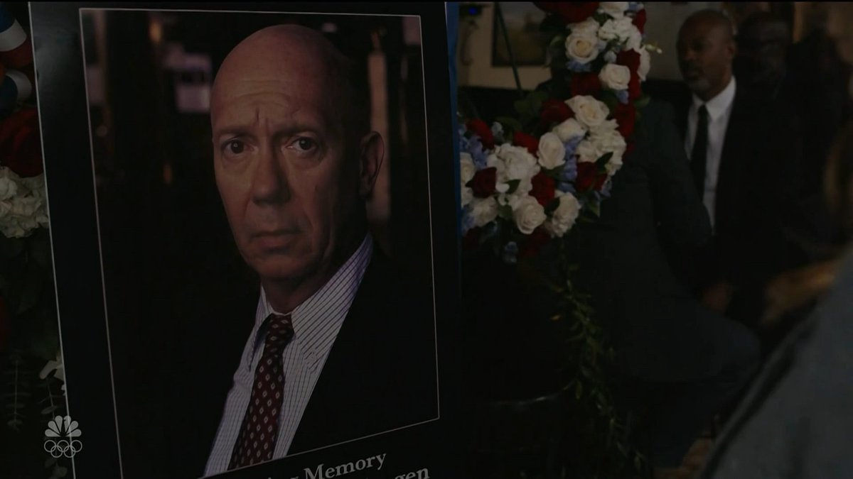 The funeral. R.I.P Cragen 🕊 #SVU27