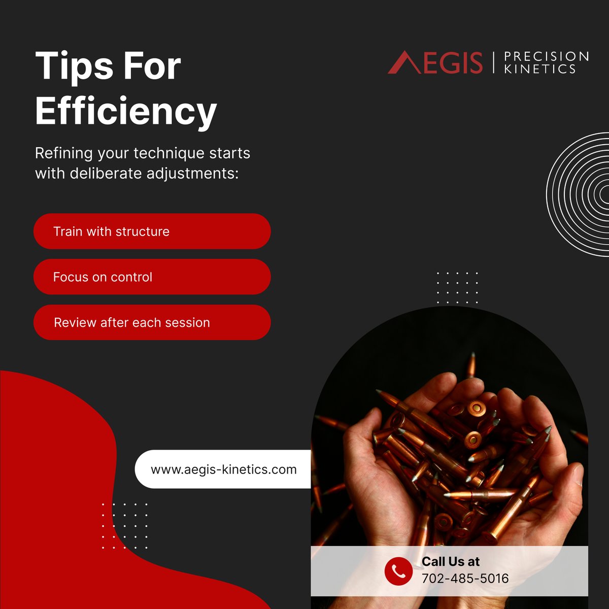 aegisprecisionk's tweet image. 🔁 Growth comes from efficient practice. Follow your structure, stay focused on results, and evaluate regularly. Each step you take adds confidence and control. 📌

#BulkAmmunition #LasVegasNV #TrainingTips #EfficientSessions #SmartGrowth
