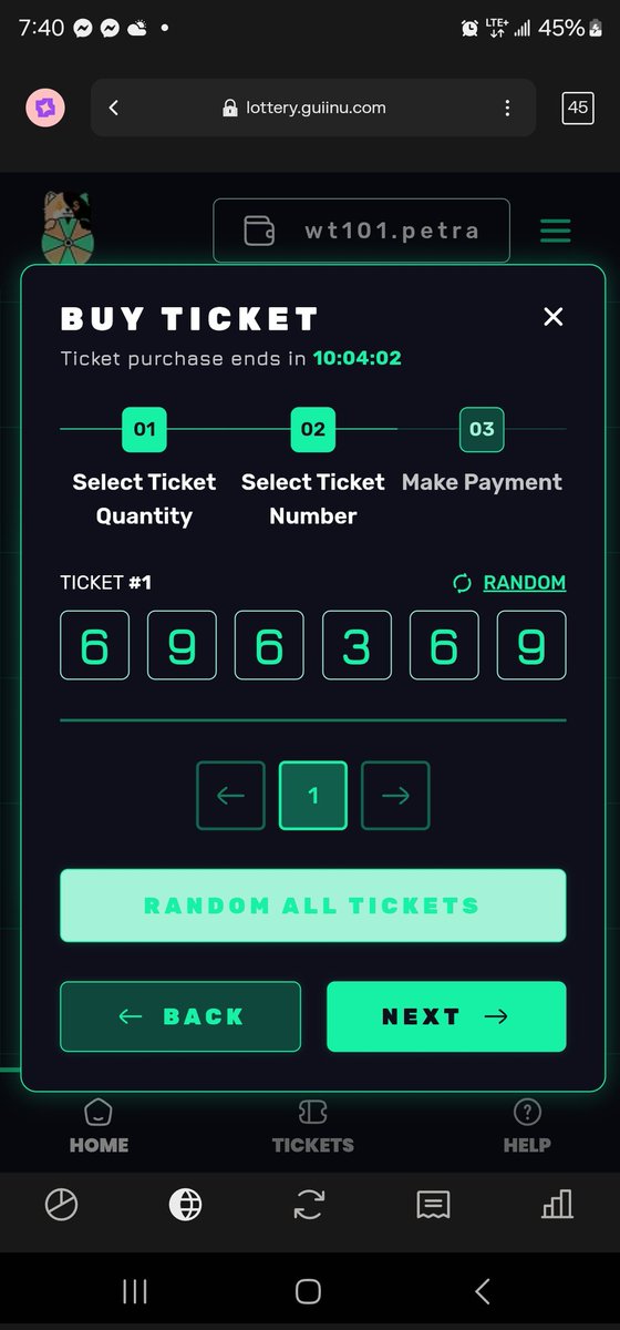 kronikempire's tweet image. First time buying a maximum of 20 tickets on @guiinuonaptos #Lottery

Wanted to buy 21 as its couple birthdays added together.   So then I ended up with #oneticket #onedream #onelottery #gui #aptos is the #sandman of our #dreams. 
@aptos is the way and #sleep will make it happen