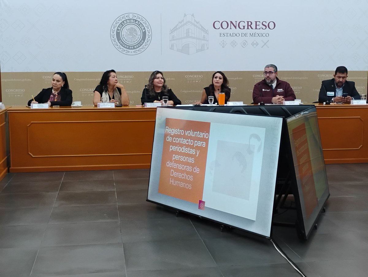 El Mecanismo de Protección a Periodistas y Defensores de Derechos Humanos y el Consejo Consultivo presentaron una propuesta de Registro de Personas Defensoras y Periodistas para contar con un censo actual y los contactos de cada integrante en caso de alguna vulneración. El