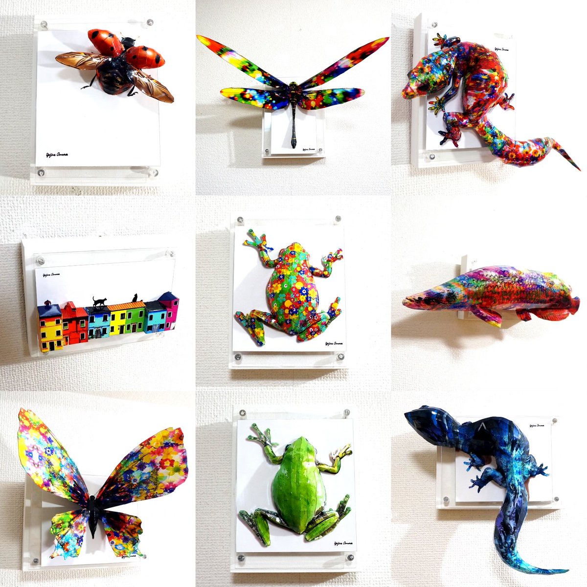 大村洋二朗 花柄テントウムシが部屋に迷い込む 花柄テントウムシが部屋